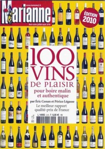 Hors série Marianne "100 vins de plaisir" - juin 2010
