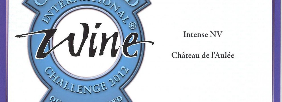 International Wine Challenge 2012 - Château de l